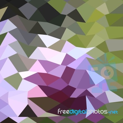 Pale Lavender Abstract Low Polygon Background Stock Image