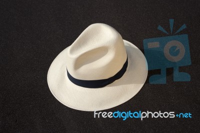 Panama Hat Stock Photo