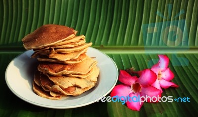 Pancake Stock Photo