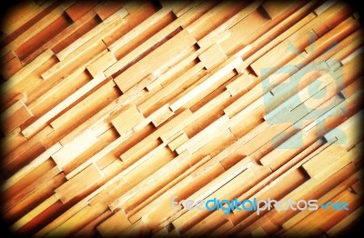 Panel Of Wood Plank Stock Photo