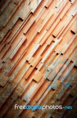 Panel Of Wood Plank Stock Photo