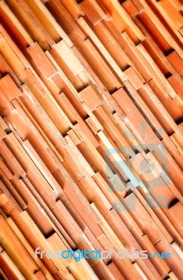 Panel Of Wood Plank Stock Photo