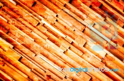 Panel Of Wood Plank Stock Photo