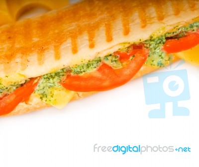 Panini Sandwich Stock Photo