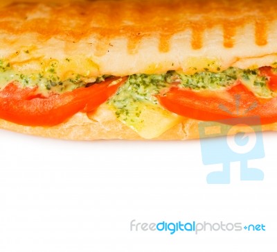 Panini Sandwich Stock Photo