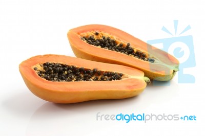 Papaya Stock Photo