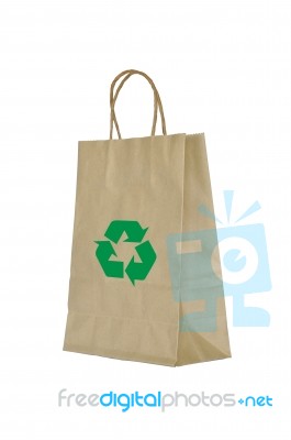 Paper Bag Stock Photo