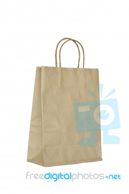 Paper Bag Stock Photo