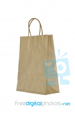 Paper Bag Stock Photo