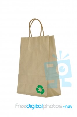 Paper Bag Stock Photo