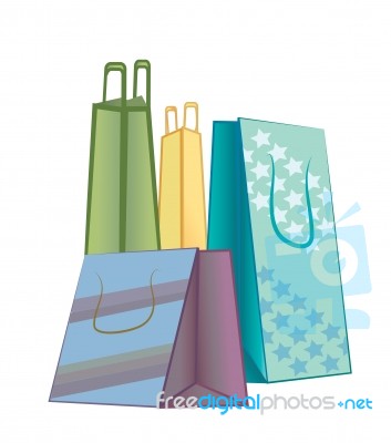 Paper Bags Stock Image