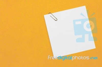 Paper Clip Stock Photo