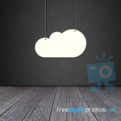 Paper Cloud Stock Image