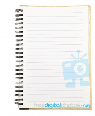 Paper Notebook Stock Photo