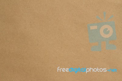 Paper Texture - Brown Paper Sheet Stock Photo