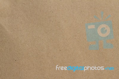 Paper Texture - Brown Paper Sheet Stock Photo