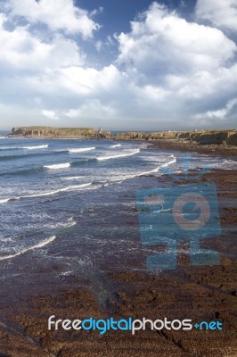 Papoa Viewpoint Near Peniche Stock Photo