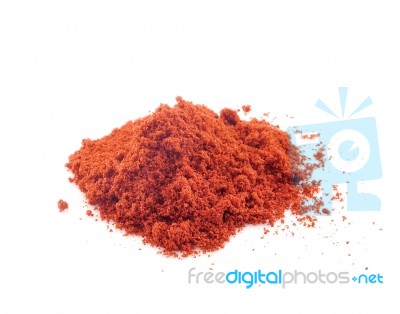 Paprika Powder Stock Photo