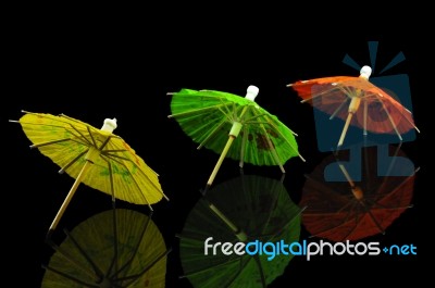 Parasols Stock Photo