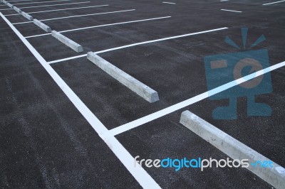 Parking Lots Stock Photo