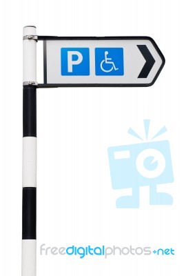 Parking Sign Stock Photo