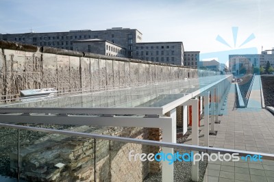 Part Of The Old Soviet Wall Dividing Berlin Stock Photo