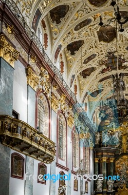 Partial View Jasna Gora Monastery In Czestochowa Poland Stock Photo