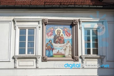 Partial View Jasna Gora Monastery In Czestochowa Poland Stock Photo