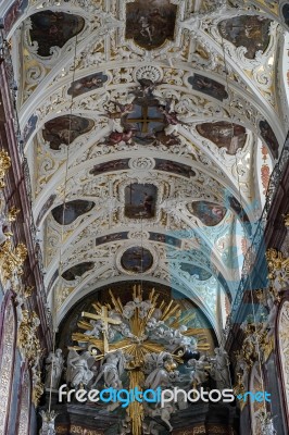 Partial View Jasna Gora Monastery In Czestochowa Poland Stock Photo