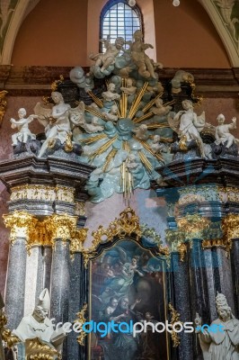 Partial View Jasna Gora Monastery In Czestochowa Poland Stock Photo