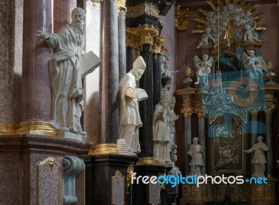 Partial View Jasna Gora Monastery In Czestochowa Poland Stock Photo