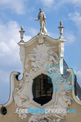 Partial View Jasna Gora Monastery In Czestochowa Poland Stock Photo