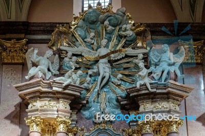 Partial View Jasna Gora Monastery In Czestochowa Poland Stock Photo