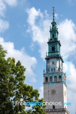 Partial View Jasna Gora Monastery In Czestochowa Poland Stock Photo