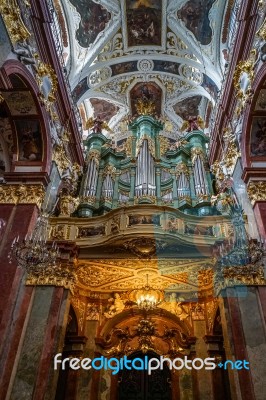 Partial View Jasna Gora Monastery In Czestochowa Poland Stock Photo