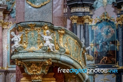 Partial View Jasna Gora Monastery In Czestochowa Poland Stock Photo