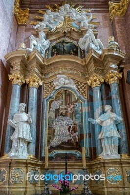 Partial View Jasna Gora Monastery In Czestochowa Poland Stock Photo