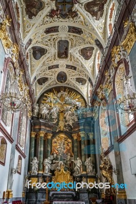 Partial View Jasna Gora Monastery In Czestochowa Poland Stock Photo