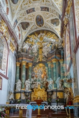 Partial View Jasna Gora Monastery In Czestochowa Poland Stock Photo