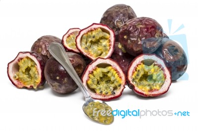 Passion Fruit Stock Photo