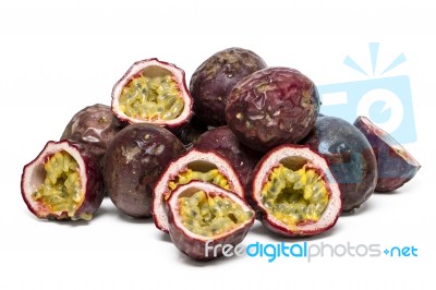 Passion Fruit Stock Photo