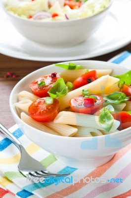 Pasta Salad Stock Photo