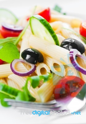 Pasta Salad Stock Photo