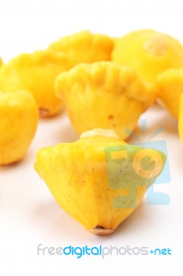 Pattypan Squash Stock Photo