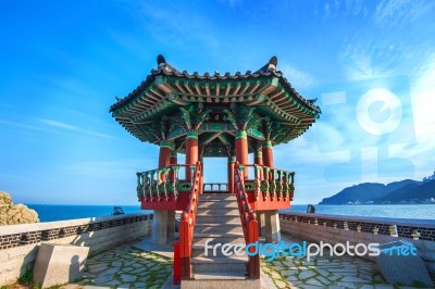 Pavilion In Korea Stock Photo