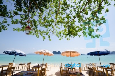 Peaceful Beach Stock Photo