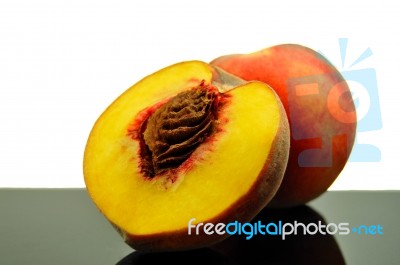 Peaches Stock Photo