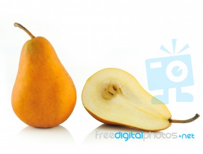 Pear Fruit Stock Photo