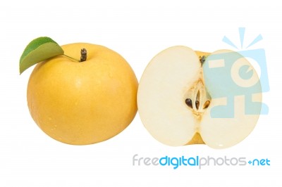 Pear Isolated On White Background Stock Photo