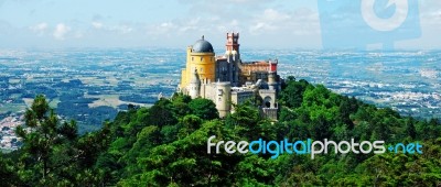 Pena Palace Stock Photo